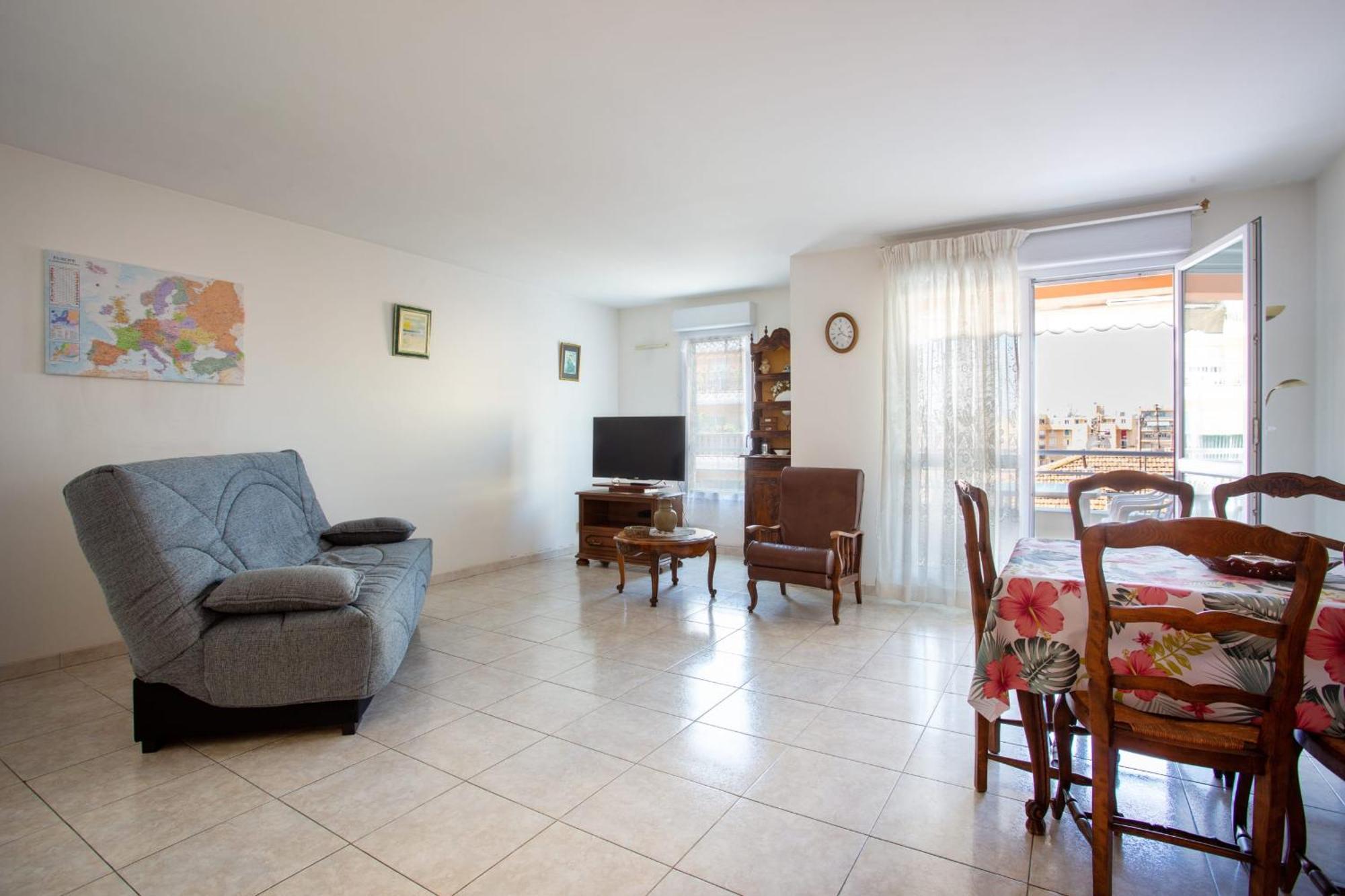 ניס Apartment With Sea View With Two Bedrooms מראה חיצוני תמונה